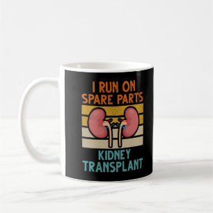 Vintage Njurtransplantationsreservdelar Kaffemugg