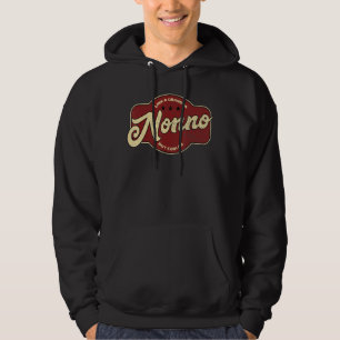 Vintage Nonno som en morfar, men Cooler Italia N Hoodie