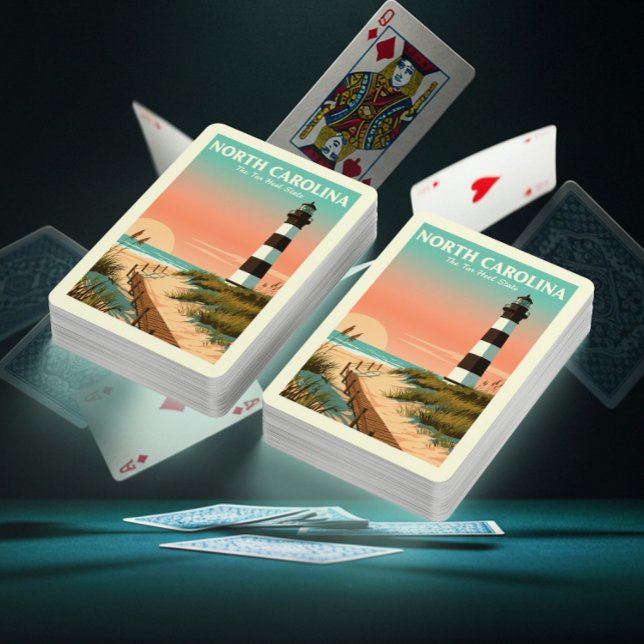 Vintage North Carolina Casinokort (Skapare uppladdad)