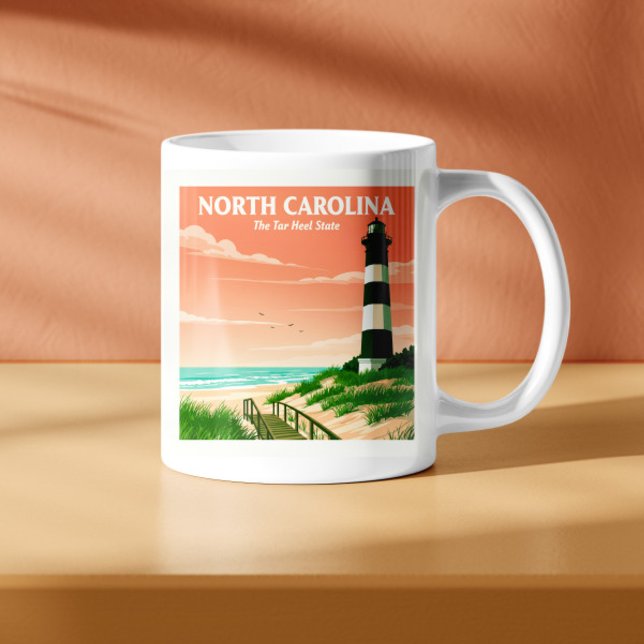 Vintage North Carolina Kaffemugg (Skapare uppladdad)