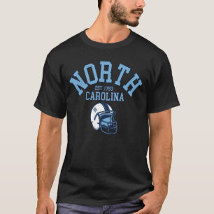 Vintage North Carolina USA State NC Varsity Stil T Shirt