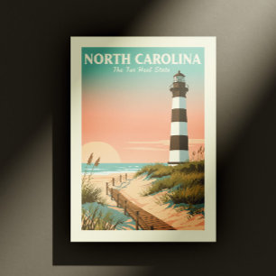 Vintage North Carolina Vykort