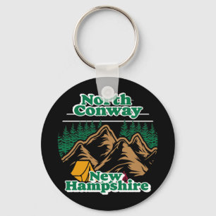 Vintage North Conway New Hampshire Nyckelring