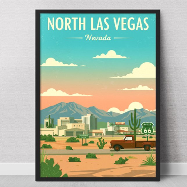 Vintage North Las Vegas Poster (Skapare uppladdad)