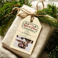 Vintage North Pole Santa Delivery