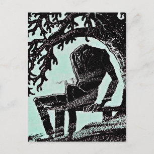 Vintage Nosferatu Art Postcard Vykort