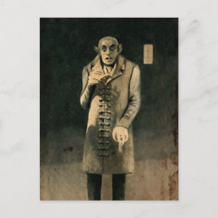 Vintage Nosferatu Art Postcard Vykort