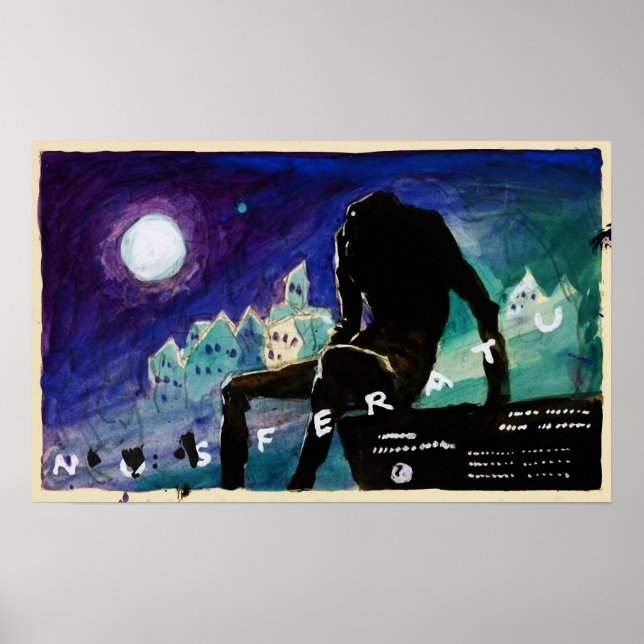 Vintage Nosferatu Poster (Framsidan)