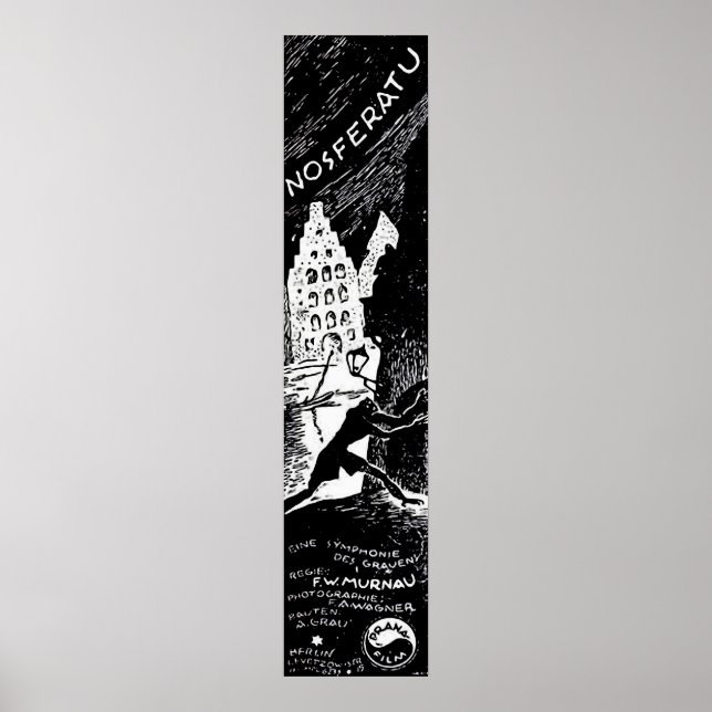 Vintage Nosferatu Poster (Framsidan)