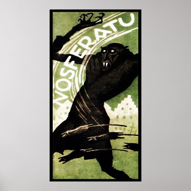 Vintage Nosferatu Poster (Framsidan)