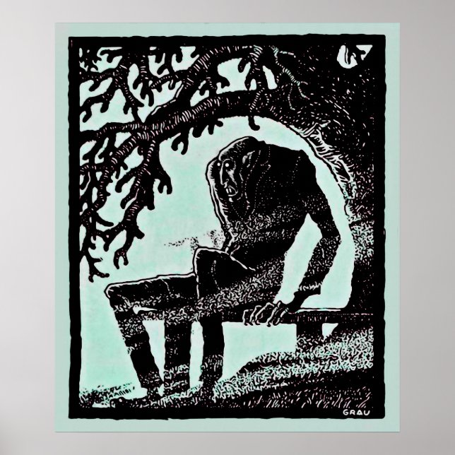 Vintage Nosferatu Poster (Framsidan)