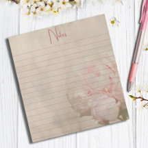 Vintage Notations: Peony Grace