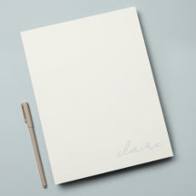 Vintage Notes Personlig Brevpapper