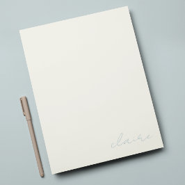 Vintage Notes Personlig Brevpapper Anteckningskort