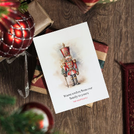 Vintage Nötknäckare & God Jul Julkort