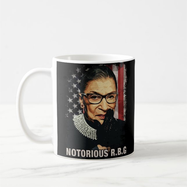 Vintage Notorious RBG Kaffemugg (Vänster)