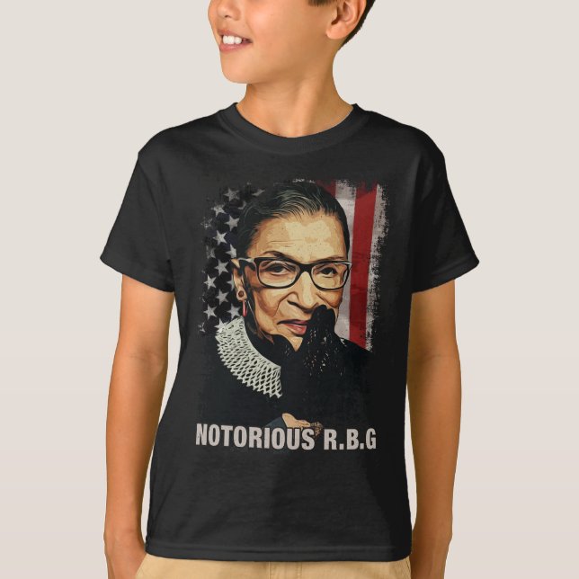 Vintage Notorious RBG T Shirt (Framsida)