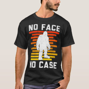 Vintage nr Ansikte nr Fodral Funny Bigfoot Social T Shirt