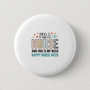 Vintage Nurse Week Appreciation Typography T-shirt Knapp