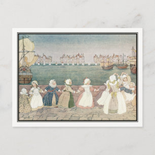 Vintage Nursery Rhyme by H. Willebeek Le Mair Vykort