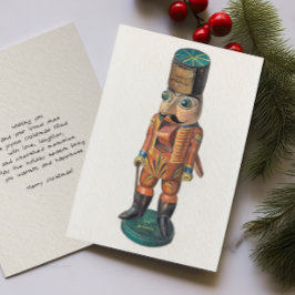 Vintage Nutcracker av Myna Lowry Julkort