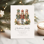 Vintage Nutcrackers jul Party Inbjudningar<br><div class="desc">Inbjudan alla dina vänner och din familj till din jul party med den här vintagen.. muskler inbjudan!</div>