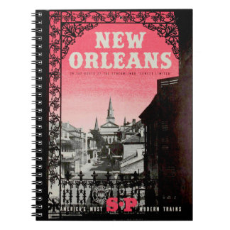 Vintage Ny Orleans bärbar dator Anteckningsbok