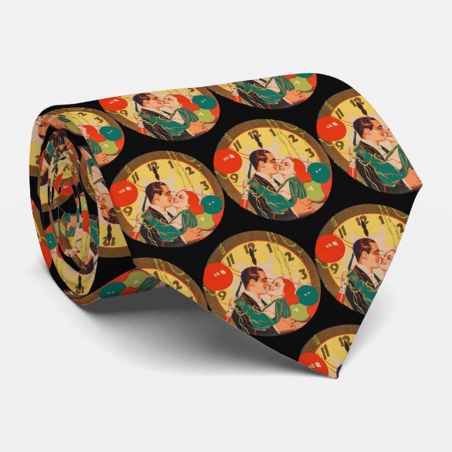 Vintage - nyårsjubileum Kväll Slips (Rullad)