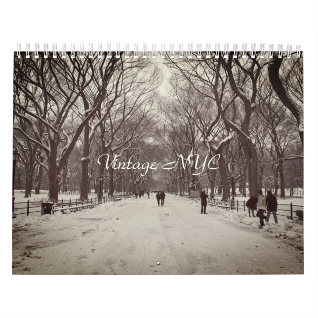 Vintage NYC Kalender (Omslag)