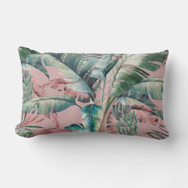 Vintage Nyckel Largo Banana Handflatan Lumbar Pill Lumbarkudde (Framsida)