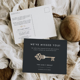 Vintage Nyckel Real Gods Business ReÖppna Vykort