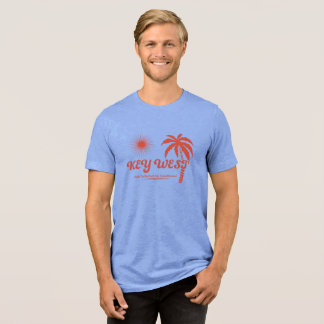 Vintage Nyckel Väster Tropical T-shirt
