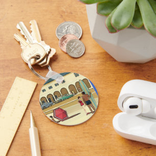 Vintage - nyckelkedja för överspänningskedja nyckelring