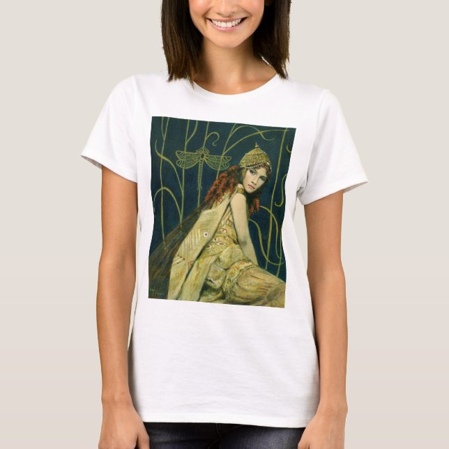 Vintage Nymph Women's T-shirt (Framsida)