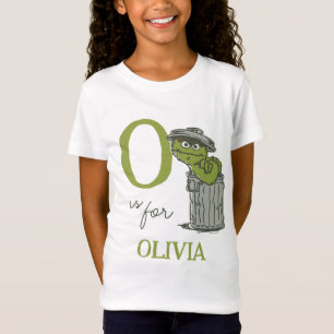 Vintage - O är för Oscar   Lägg till ditt namn T Shirt