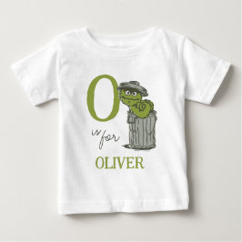 Vintage - O är för Oscar | Lägg till ditt namn T Shirt