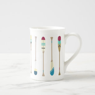 Vintage Oars Benporslin Mugg