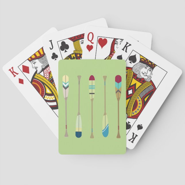 Vintage Oars Casinokort (Baksidan)