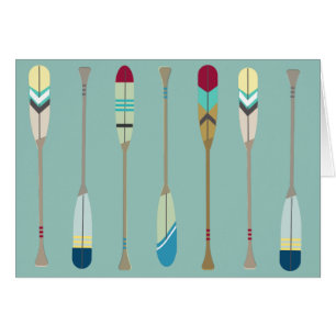 Vintage Oars Hälsningskort