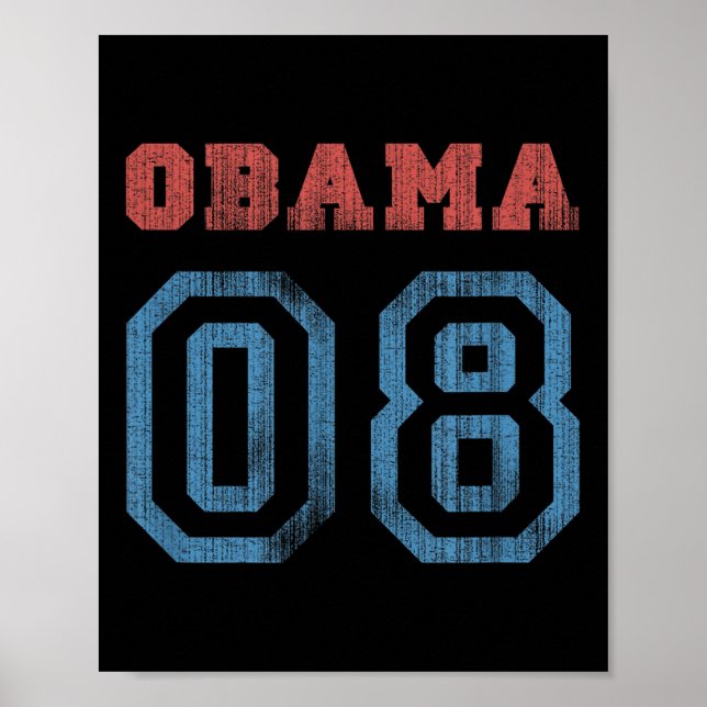 Vintage Obama 08 Poster (Framsidan)