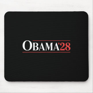 Vintage Obama 2028 Förnuftigt politiskt patriotisk Musmatta