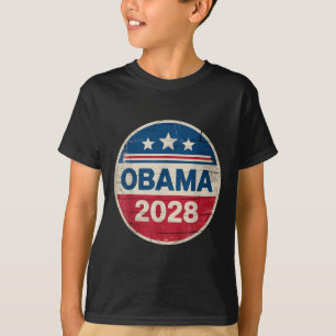 Vintage Obama 2028 Förnuftigt politiskt patriotisk T Shirt