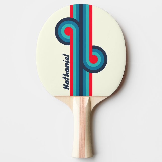 Vintage Ocean Alt Loop med namn Pingisracket (Framsidan)