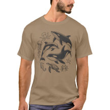 Vintage Ocean Animals T-Shirt | Retro 90-talet Sea