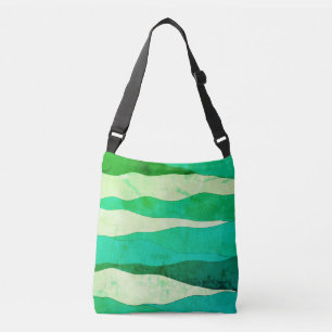 Vintage Ocean Grönt Crossbody Bag Axelväska