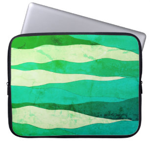 Vintage Oceanen Grönt Laptop sleeve