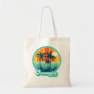 Vintage Oceanside California Summer Vacation Beach Tygkasse