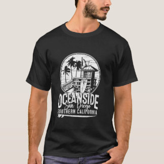 Vintage Oceanside San Diego Southern California Su T Shirt