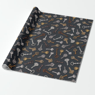 Vintage och antika Nycklar Presentpapper