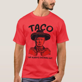Vintage och lustigt Taco Trump: Knickerar alltid u T Shirt